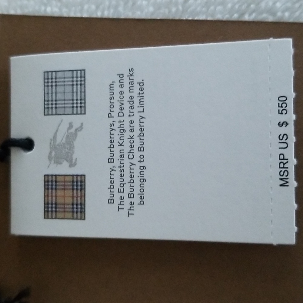 New Burberry Unisex Monogram Stripe Cashmere Scarf - Picture 11 of 14